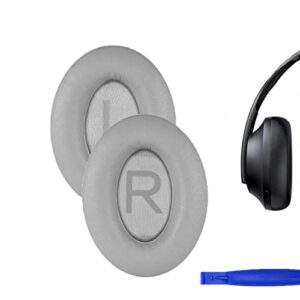 adhiper earpads replacement earmuffs ear pads compatible with bose nc700 headphones（grey）