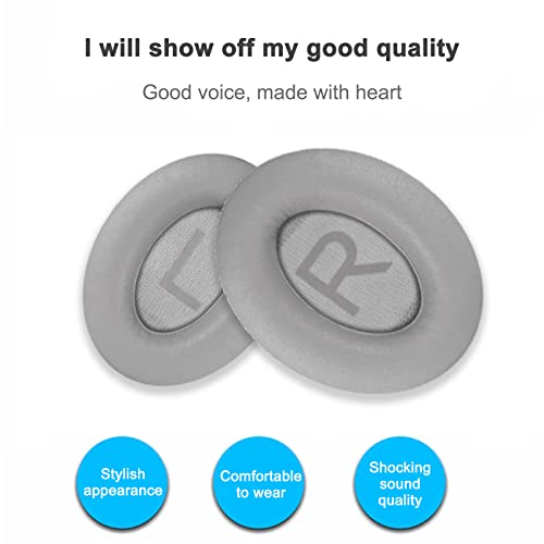 Adhiper Earpads Replacement Earmuffs Ear Pads Compatible with Bose NC700 Headphones（Grey）