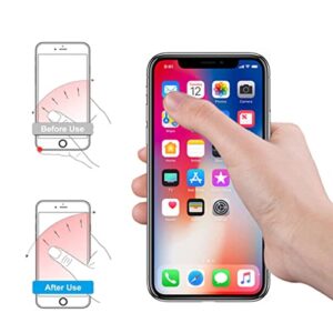 Transparent Phone Ring Stand Holder, 4 Pack Clear Cell Phone Ring Holder, Phone Grip Finger Ring Stand Compatible for Phones, Tablet and Case (B2)