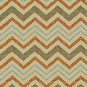 stitch & sparkles 100% cotton duck 45" width chevron adobe color sewing fabric by the yard