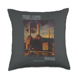 pink floyd faded animals throw pillow, 18x18, multicolor