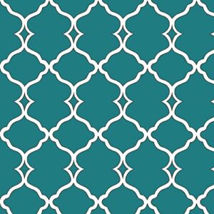 stitch & sparkle 100% cotton duck 45" width gateway teal color sewing fabric by the yard d051g0002