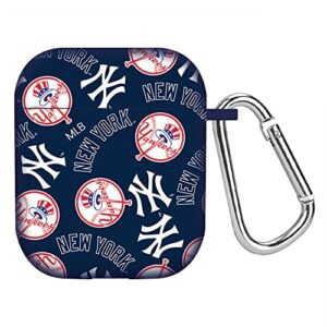 game time new york yankees hd case cover compatible with apple airpods gen 1&2 (random)
