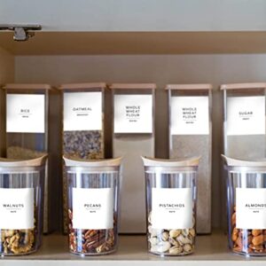 Dekluttr Minimalist Labels Set (Pantry 2)