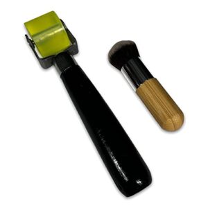lime line automotive gold/silver leafing roller & duster combo