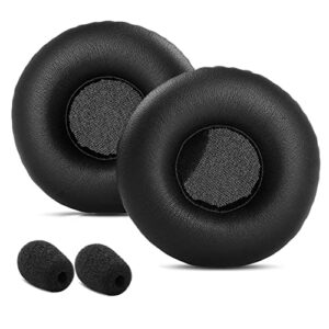 taizichangqin ear pads cushion mic foam kit replacement compatible with plantronics blackwire c720 c725 c710 c520 c510 headphone (upgrade earpads)