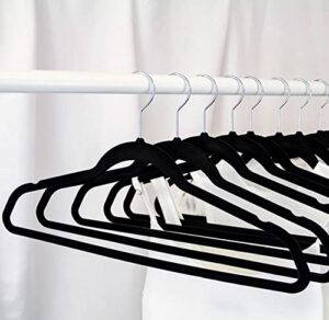 member mark elite quality velvet hangers - 50 pack (black)