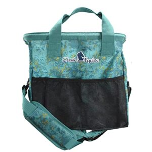 coolhorse by classic equine turquoise slab grooming tote
