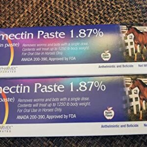 Ivermectin 2 Pack Paste 1.87%