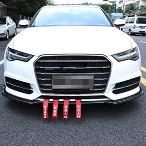 2 Pieces Car Racing JDM Tow Strap High-Strength Nylon Towing Rope Universal Auto Blue Trailer Hook Bumper Decorative with Chinese Slogan (Blue)