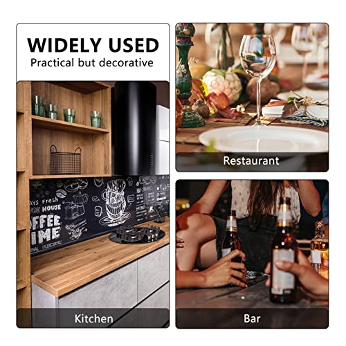 Angoily Wine Bottle Rack Decorative Red Wine Storage Holder Bar Beer Whisky Wine Display Shelf Champagne Tabletop Holders Support Stand for Kitchen Cabinet Home Decor Bronze