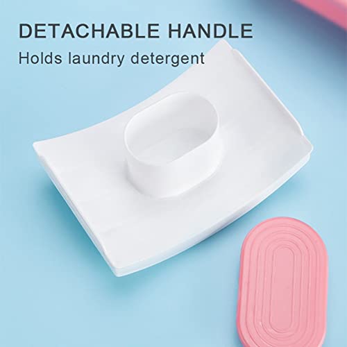 Washboard for Laundry, Personal Underwear Sock Washing Board Plastic Mini Hand Washing Machine for Hand Washing Diaper Clothes and Small Items