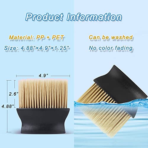 Auto Interior Dust Brush, Car Cleaning Brushes Duster, Soft Bristles Detailing Brush Dusting Tool for Automotive Dashboard, Air Conditioner Vents, Leather, Computer,Scratch Free