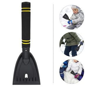 Angoily Mini Multi Tool Car Ice Scrapers Frost Shovel: Snow Frost Ice Removal Tool for Cars Auto Vehicle Small Trucks Windshield Deicing Shovels Winter Car Supplies Multitools