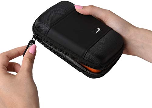 Ivation Portable Compact Travel Storage Case Compatible with FiiO K3, Q1, Q3, M6, A1, A3 Headphone Amplifiers