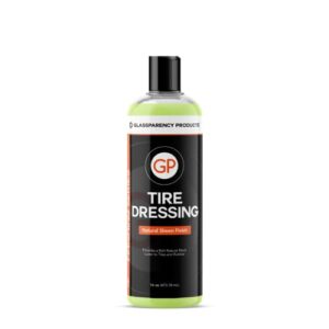 glassparency tire dressing (16 oz.) | no sling, non-greasy tire shine spray | rich satin coating for rubber, plastic, vinyl
