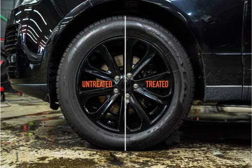 GlassParency Tire Dressing (16 oz.) | No Sling, Non-Greasy Tire Shine Spray | Rich Satin Coating for Rubber, Plastic, Vinyl