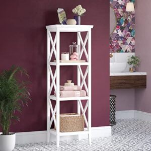 RiverRidge La Crosse 54" Bathroom Storage Tower Shelving