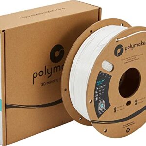 Polymaker PETG Filament Bundle, PETG 3D Printer Filament 1.75mm - PolyLite PETG Filament 1.75 PETG Bundle of 3, Black/White/Red