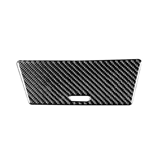 Carbon Fiber Decoration Cover Trim Sticker Compatible with BMW X3 E83 2004-2010 (Carbon Fiber A, Gear Storage Box Cover RHD)