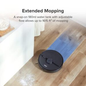 roborock Q7+ Self-Emptying Robot Vacuum, Empties Itself for up to 7 Weeks, 2700 Pa Suction, PreciSense Precision LiDAR, 3D Mapping, Works with Alexa, Perfect for Hard Floors, Carpets, and Pet Hair