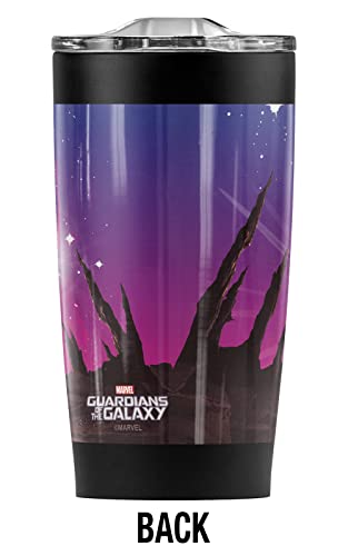 Logovision Guardians of the Galaxy The Guardians Stainless Steel Tumbler 20 oz Coffee Travel Mug/Cup, Vacuum Insulated & Double Wall with Leakproof Sliding Lid