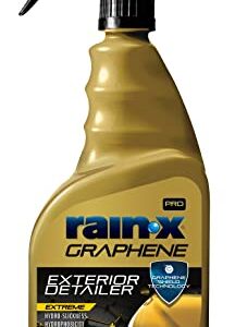 Rain-X PRO 620179 Graphene Exterior Detailer Spray, 16oz - Graphene Shield Technology Gently Removes Light Contaminants and Dirt, Enhances Gloss and Shine