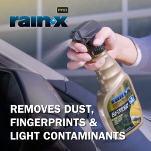 Rain-X PRO 620179 Graphene Exterior Detailer Spray, 16oz - Graphene Shield Technology Gently Removes Light Contaminants and Dirt, Enhances Gloss and Shine