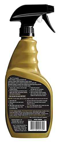 Rain-X PRO 620179 Graphene Exterior Detailer Spray, 16oz - Graphene Shield Technology Gently Removes Light Contaminants and Dirt, Enhances Gloss and Shine