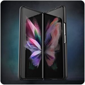 Encased DuraClip for Galaxy Z FOLD-3 Belt Clip Case, Slim Front/Back Cover with Holster (2021 Samsung Z Fold 3)