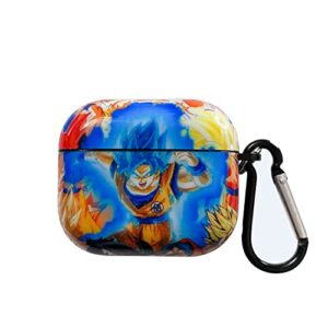 airpod 3rd imd hard case design character funny cool anime trendy cartoon fashion cute unique aesthetic for airpod 3rd cover cases skin for boys girls youth teen (lan wu)