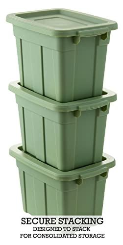Organize Your Home Small Spaces Colorful Storage Bins with Lids, 6 Pack, Stackable Small Plastic Containers for Organization and Storage, Great for Home or Office, 1.7 Quart Bins with Lids