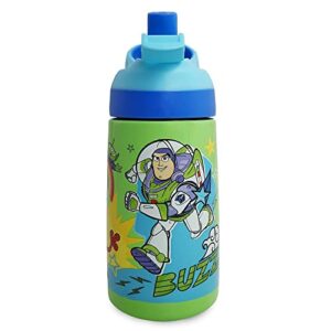 Disney Pixar Toy Story Stainless Steel Water Bottle with Built-In Straw