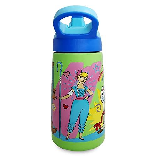 Disney Pixar Toy Story Stainless Steel Water Bottle with Built-In Straw