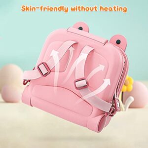 KUSARKO Cute Toddler Backpack Mini Backpack Lightweight Preschool Backpack Small Backpack for Kids Gifts for Little Girls (Pink)