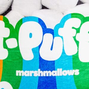 Jet-Puffed Marshmallows Plush Fleece Throw Blanket | Soft Polyester Cover For Sofa and Bed, Cozy Home Decor Room Essentials | Cute Gifts and Collectibles | 45 x 60 Inches
