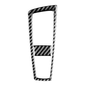 Carbon Fiber Cover Trim Sticker Compatible with BMW 6 Series M6 F12 F13 F06 2011-2018 M Sport (Carbon Fiber A, Gear Shift Frame Cover RHD)