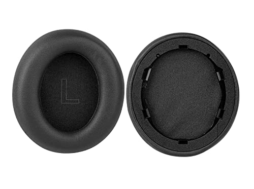 VEKEFF Replacement Ear Pads Cushions Cover for Anker Soundcore Life Q30 Q35 Headphones (Black)