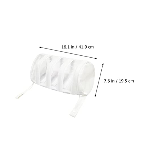 SOLUSTRE Mesh Laundry Bags 3 Pcs Shoes Wash Bags Sneaker Mesh Washing Bag Travel Shoes Bag Keep Cloth Shape in The Washer for Shoes Socks Home Dorm Supplies Portable Dryer