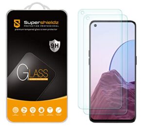 supershieldz (2 pack) designed for oneplus nord n20 5g [not fit for nord n200 5g] tempered glass screen protector, anti scratch, bubble free