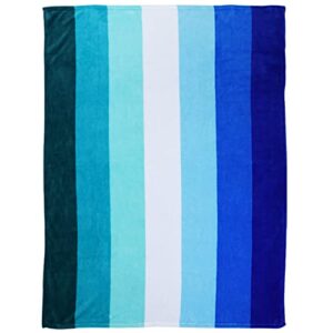 gay male pride super plush blanket - 50x60 soft throw blanket - perfect for cuddle season mlm pride lgbt blanket