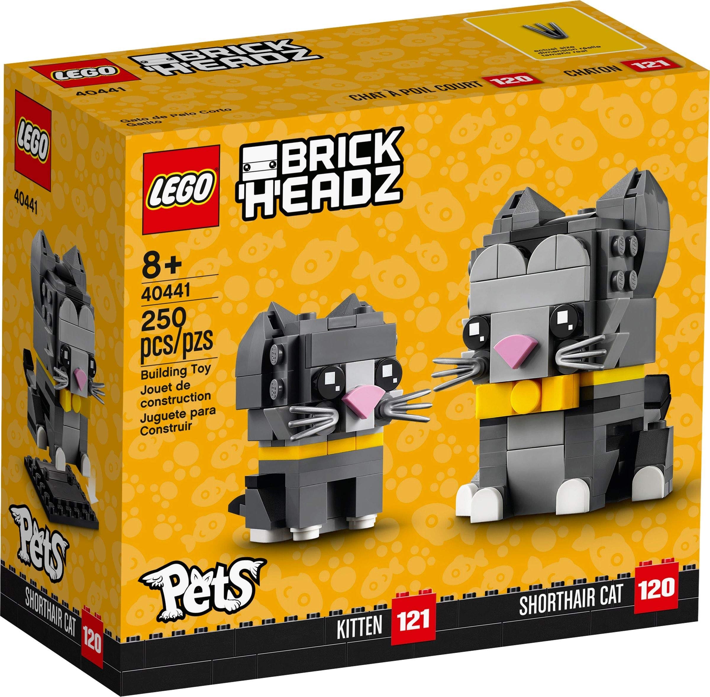 LEGO 40441 BrickHeadz Shorthair Cats