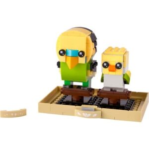 LEGO BrickHeadz Pets Dogs, Cats, Fish, Birds or Hamsters (Choose Pet) (Budgie Parrot 40443)