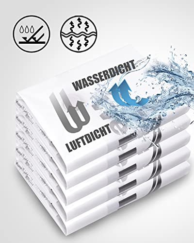 WellMall Vacuum Sealer Bags Seal - Space Saver Vacuum Storage Bags, Vacuum Storage Bags Sealed for Clothing, Clothes, Blanket & Comforter, Great Companion for Travel (8 Pack Large)