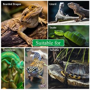 Reptile Habitat Cave Tortoise Basking Platform Turtle Tree Stump Hideout Cave Lizard Dock Resting Terrace Terrarium Accessories Aquarium Decor for Tortoise Lizard Chamelon Gecko Iguana