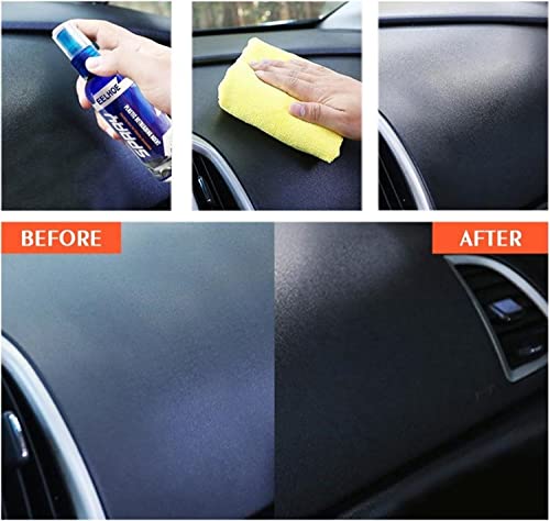 100ml Anti Scratch Hydrophobic Polish Nano Coating Agent with 2 Sponge, Quick Coat Car Wax, Fog Free Anti Scratch, Hydrophobic & High Gloss, 9h Nano Ceramic Coating Long-lasting Protection