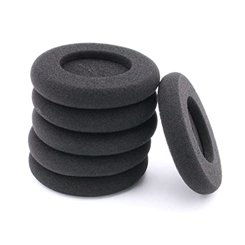 Zotech 1.6 inch (42mm) Earpads for Koss Porta Pro (3 Pair, Black)