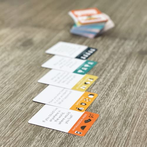Start That Convo - Conversation Starter Cards for Teens, Friends, Couples and Teachers. Great for Get to Know You Games and Activities.