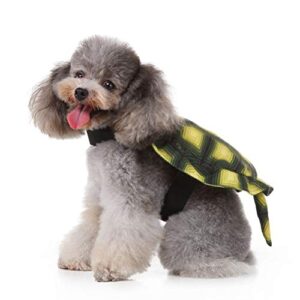 Funny Pet Clothes Turtle Cosplay Clothes Creative Halloween Costume for Puppy Dog (Size S) Pet Dog Utensils