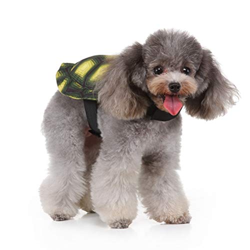 Funny Pet Clothes Turtle Cosplay Clothes Creative Halloween Costume for Puppy Dog (Size S) Pet Dog Utensils